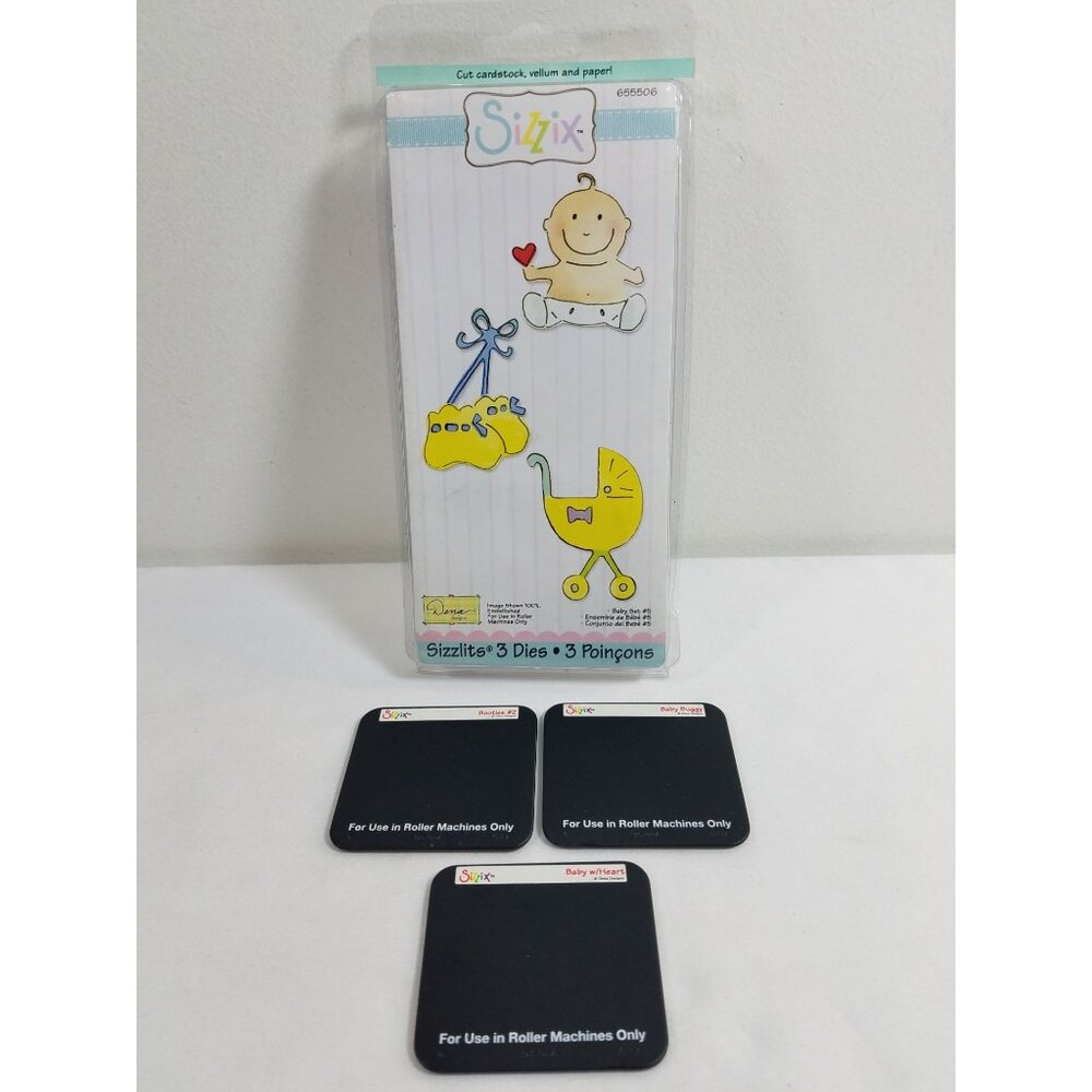 Sizzix Dies Baby set of 3 Set #5 scrapbooking cardmaking